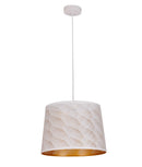 CLA PENSHADE: Interior Slanted with Honeycomb Pattern Laser Cut Pendant Lights