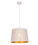CLA PENSHADE: Interior Slanted with Honeycomb Pattern Laser Cut Pendant Lights