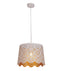 CLA PENSHADE: Interior Slanted with Flower Pattern Laser Cut Pendant Lights