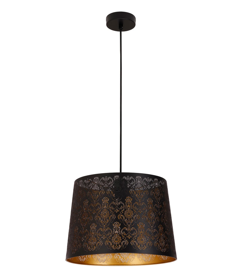 CLA PENSHADE: Interior Slanted with Fleur Pattern Laser Cut Pendant Lights