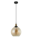 CLA PESINI: Interior Wine Glass with Antique Brass/ Chrome Highlight Pendant Lights