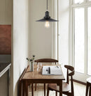 CLA PIATTO: Industrial Black Coolie Pendant Lights