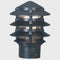 Mercator Pagoda Post Top (MXB1BLK)