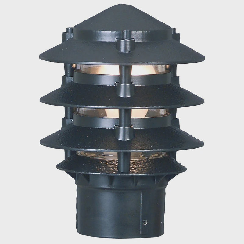 Mercator Pagoda Post Top (MXB1BLK)