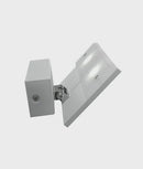 CLA RIO: City Series LED Interior Matte White Rectangular Up Light 90° Adjustable Wall Light