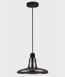 CLA RIVERINA: GU10 Smokey Black Martini Glass Pendant Light