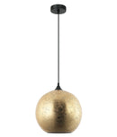 CLA ROCHE: Interior Wine Glass Shape Matte Gold / Chrome Glass Pendant Lights