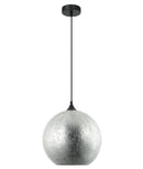 CLA ROCHE: Interior Wine Glass Shape Matte Gold / Chrome Glass Pendant Lights