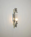 CLA RODILLO: Interior Tubular Clear Glass Wall Lights