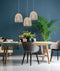 CLA ROTA: Bohemian Interior Natural Rattan Ellipse Pendant Light