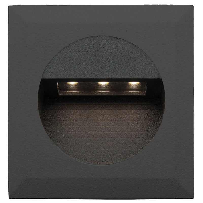 Mercator Rye Square LED Step Wall Light (MW1811SWHT)