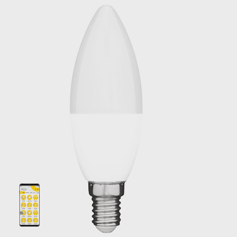 Mercator Candle Ikuü Smart Zigbee E14 Globe (S9E14LED12-ZB)