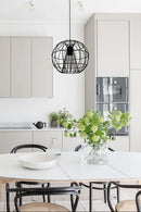 CLA SENTINEL: Modern Minimalist Round Cage Pendant Lights