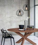 CLA SENTINEL: Modern Minimalist Round Cage Pendant Lights