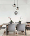 CLA SENTINEL: Modern Minimalist Round Cage Pendant Lights