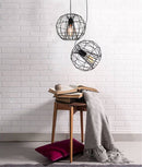 CLA SENTINEL: Modern Minimalist Round Cage Pendant Lights