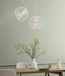 CLA SENTINEL: Modern Minimalist Round Cage Pendant Lights