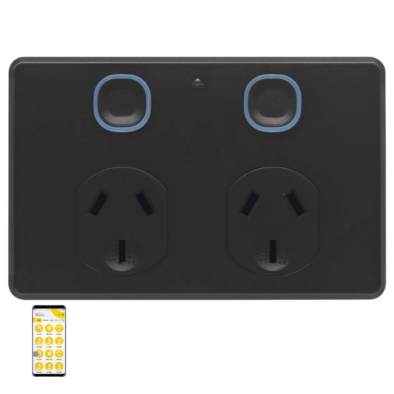 Mercator Ikuü Smart Zigbee Double Power Point (SPP02G)