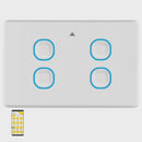 Mercator Ikuü Smart Zigbee Quad Gang Light Switch with Neutral (SSW04GN-ZB)