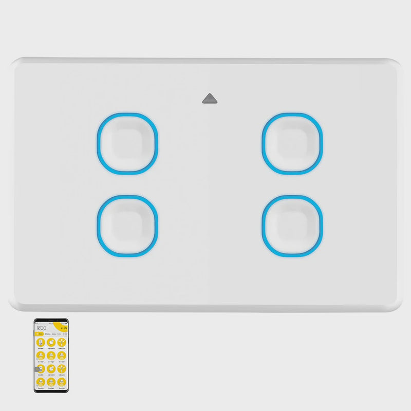 Mercator Ikuü Smart Zigbee Quad Switch (SSW04G)