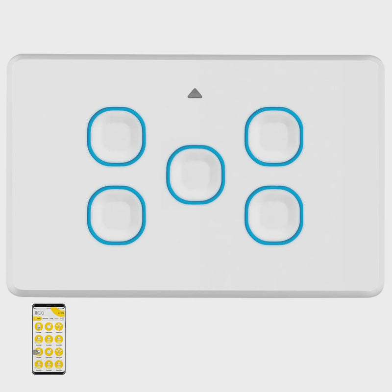 Mercator Ikuü Smart Wi-Fi Five Switch (SSW05G-WIFI)