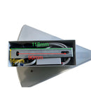 CLA SURAT: City Series LED Dual-CCT Interior Triangular Dimmable Wall Light