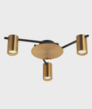 CLA TACHE: Interior Spot Ceiling Lights (with Adjustable Antique Brass Heads) IP20