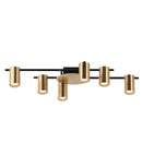 CLA TACHE: Interior Spot Ceiling Lights (with Adjustable Antique Brass Heads) IP20