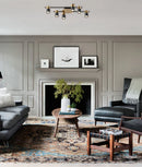 CLA TACHE: Interior Spot Ceiling Lights (with Adjustable Black & Antique Brass Heads) IP20