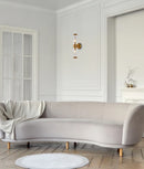 CLA TIEMPO: Interior Up/Down Tubular Clear Glass Wall Lights