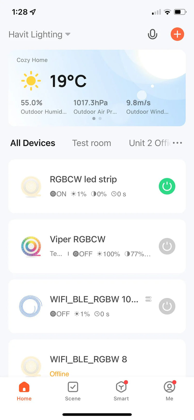 Havit Lighting WIFI + RF LED Strip Receiver (HV9105-1009-5C)
