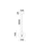 CLA VAINA: Minimalist Scandinavian Interior Small Iron Dome Shape Pendant Lights