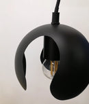 CLA VAINA: Minimalist Scandinavian Interior Small Iron Dome Shape Pendant Lights