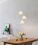 CLA VAINA: Minimalist Scandinavian Interior Small Iron Dome Shape Pendant Lights