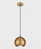 CLA VAINA: Minimalist Scandinavian Interior Small Iron Dome Shape Pendant Lights