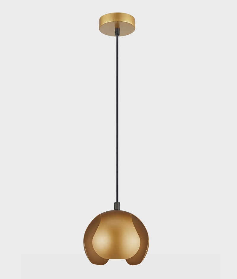 CLA VAINA: Minimalist Scandinavian Interior Small Iron Dome Shape Pendant Lights