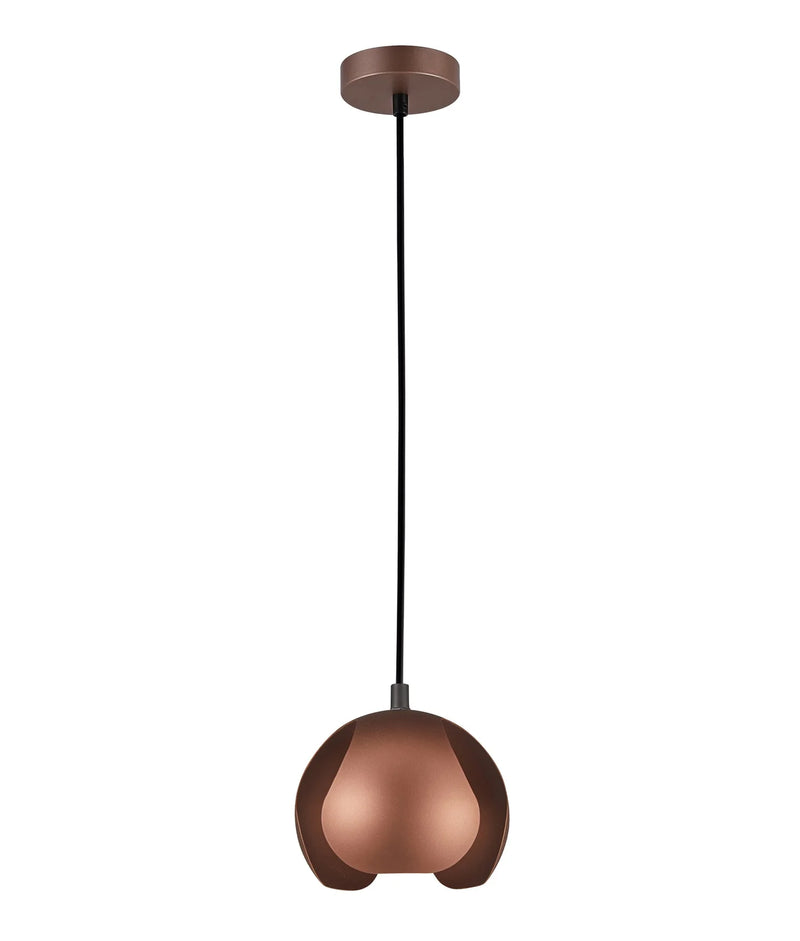 CLA VAINA: Minimalist Scandinavian Interior Small Iron Dome Shape Pendant Lights