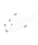 CLA VANITAS: Interior LED Tri-CCT Vanity / Picture Wall Lights IP44 (L700mm)
