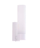 CLA VARA: Interior Tubular Up Opal Glass Wall Lights