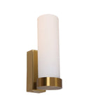 CLA VARA: Interior Tubular Up Opal Glass Wall Lights