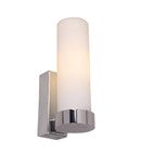 CLA VARA: Interior Tubular Up Opal Glass Wall Lights