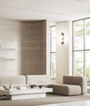 CLA VARILLAS: Interior Up/Down Clear Glass Rod Wall Lights