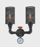 CLA VENETO: Industrial Aged Iron Decorative Wall Light