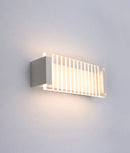 CLA VIENNA: City Series LED Interior Rectangular with Clear / Frost Ribbed Diffuser Wall Light