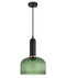 CLA VINTAJ: Retro Interior Dome Shape Ribbed Glass Pendant Lights