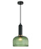 CLA VINTAJ: Retro Interior Dome Shape Ribbed Glass Pendant Lights
