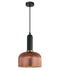CLA VINTAJ: Retro Interior Dome Shape Ribbed Glass Pendant Lights