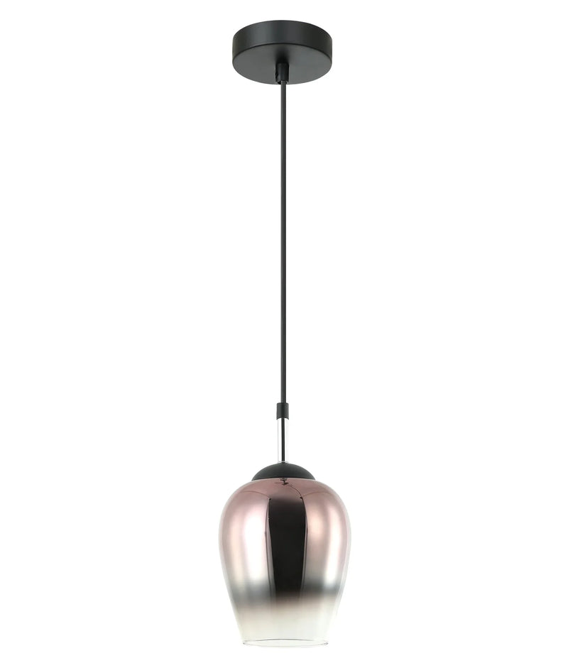 CLA VINUM: Interior Wine Glass Shape Colour Fading Effect Glass Pendant Lights