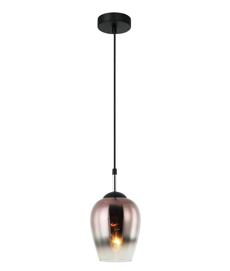 CLA VINUM: Interior Wine Glass Shape Colour Fading Effect Glass Pendant Lights