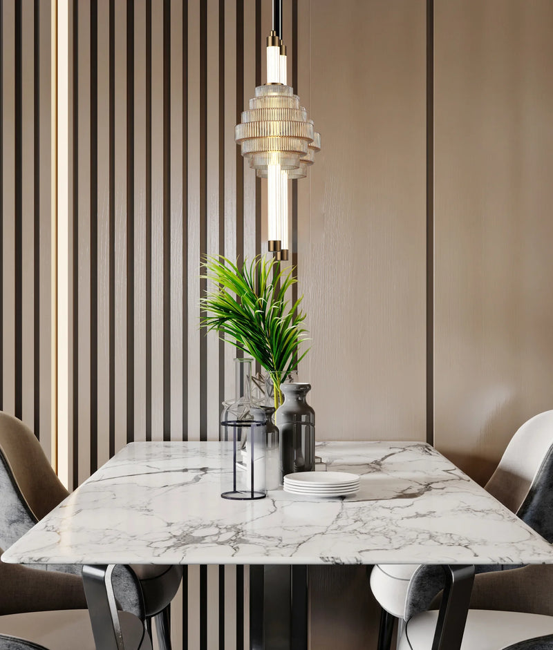 CLA WAND: Interior LED Tri-CCT Spinning Top Pendant Lights IP20
